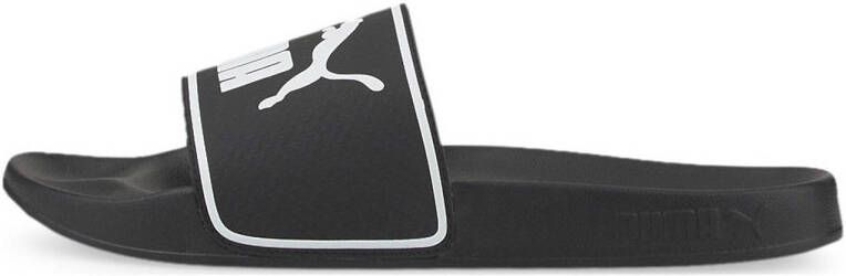 Puma Leadcat 2.0 badslippers zwart wit Rubber Logo 40.5