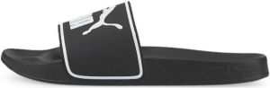 Puma leadcat 2.0 slippers zwart wit