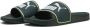 Puma Leadcat 2.0 badslippers zwart wit geel - Thumbnail 2