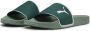 Puma Leadcat 2.0 Shower badslippers groen ecru - Thumbnail 3