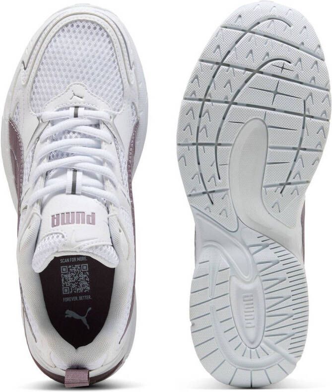 Puma Milenio tech 2000 sneakers wit lila metallic