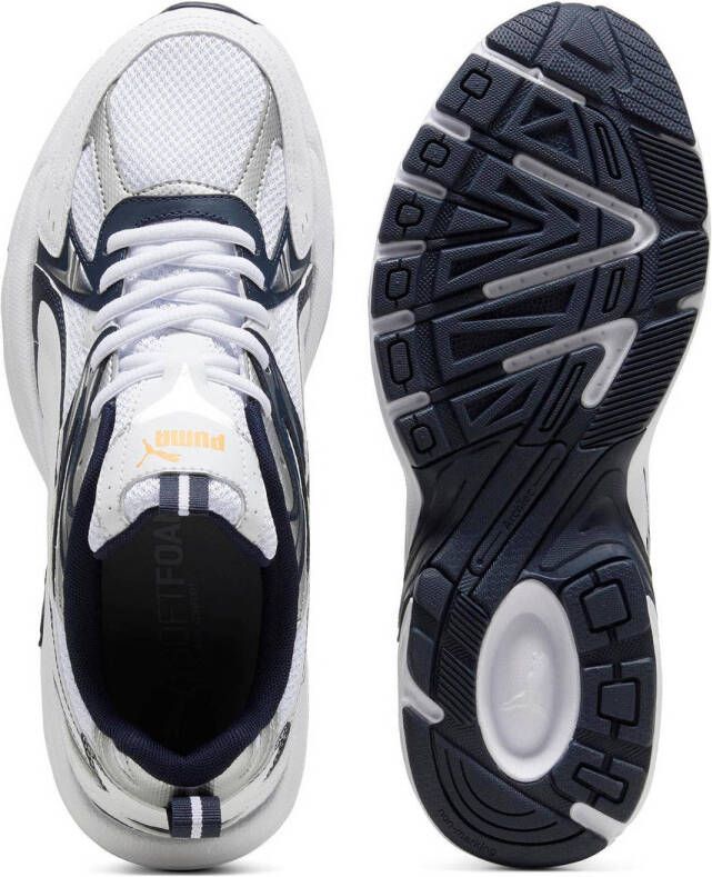 Puma Milenio Tech sneakers donkerblauw wit zilver