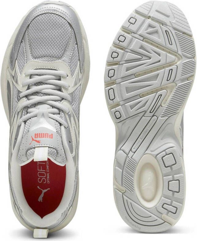 Puma Milenio Tech sneakers lichtgrijs zilver