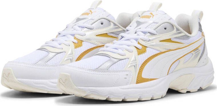 Puma Milenio Tech sneakers wit goud ecru