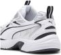 Puma Tech Sneaker met Zwarte en Zilveren Accenten White - Thumbnail 8