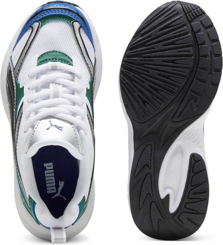Puma Morphic Techie sneakers wit zwart groen