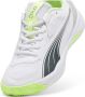PUMA NOVA Court Unisex Sportschoenen White-Luminous Blue-Fizzy Apple-Shadow Gray - Thumbnail 3