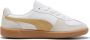 PUMA Palermo Lth Sneakers Leren Sneaker Wit - Thumbnail 8