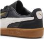 PUMA Palermo Jr Sneakers Leren Sneaker Kids Zwart - Thumbnail 5