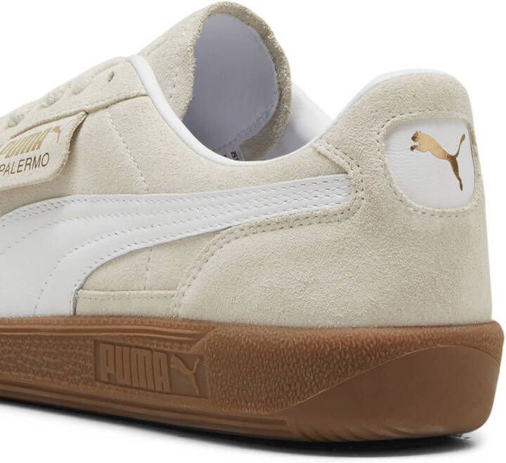 Puma Palermo sneakers beige wit