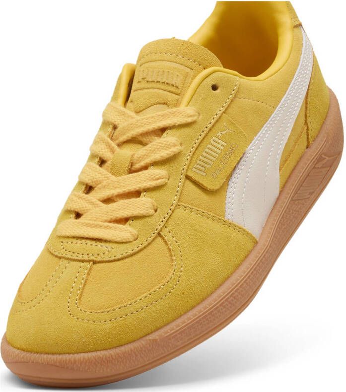 Puma Palermo sneakers geel ecru