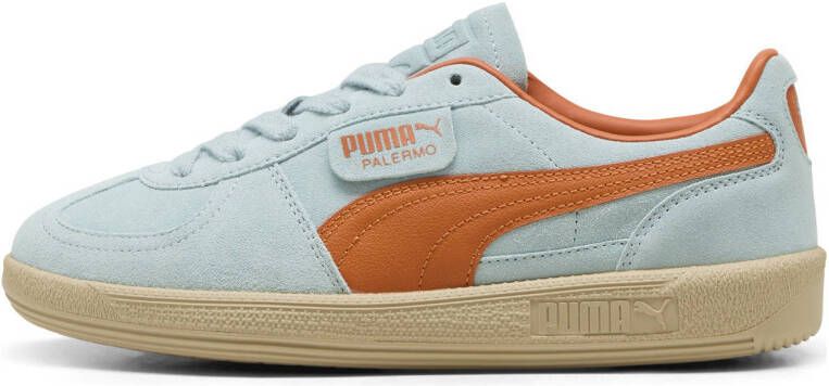 Puma Palermo sneakers mintgroen oranje