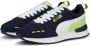 Puma R78 Runner sneakers donkerblauw groen wit - Thumbnail 7