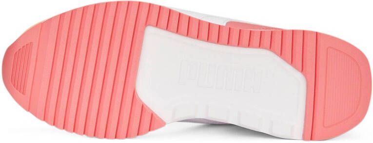 Puma R78 Runner sneakers wit oranje roze