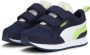 Puma R78 V Inf sneakers donkerblauw wit groen Jongens Meisjes Mesh Meerkleurig 22 - Thumbnail 15