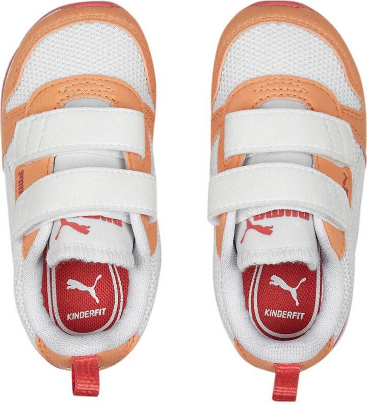Puma R78 V Inf sneakers wit oranje roze