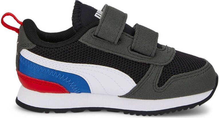 Puma R78 V Inf sneakers zwart wit grijs blauw