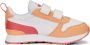 Puma R78 V PS sneakers wit oranje roze Jongens Mesh Meerkleurig 28 - Thumbnail 2