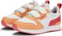 Puma R78 V PS sneakers wit oranje roze Jongens Mesh Meerkleurig 28 - Thumbnail 3