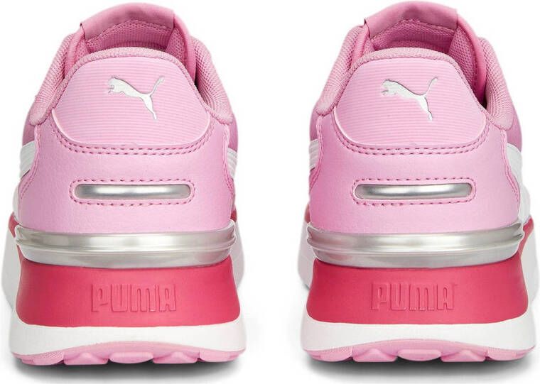Puma R78 Voyage Jr sneakers roze wit zilver