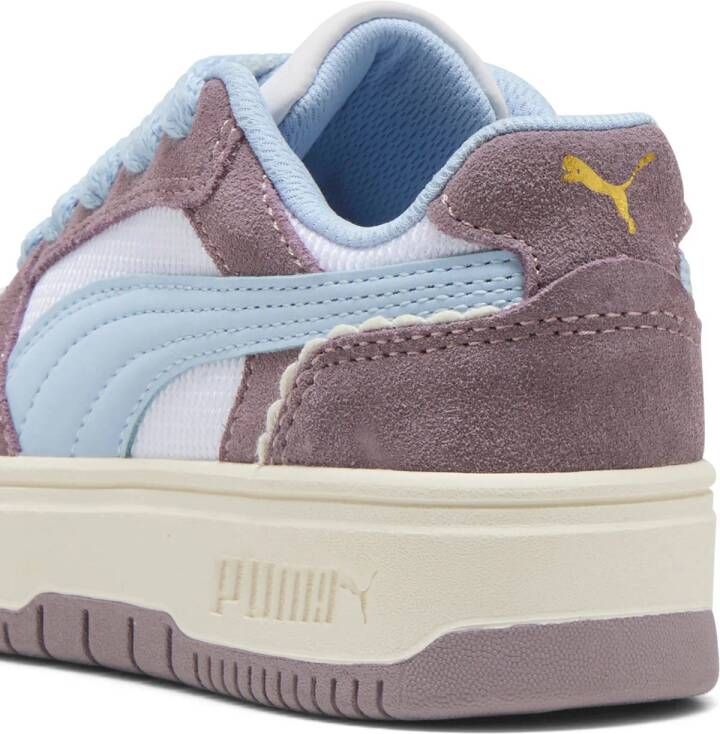 Puma Rebound Femme Memoires sneakers wit lichtblauw lila