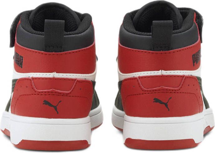 Puma Rebound JOY AC PS sneakers zwart wit rood