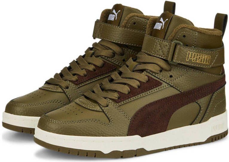 Puma Rebound Joy sneakers olijfgroen bruin