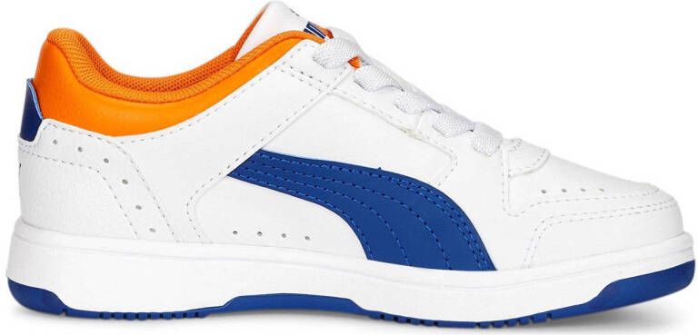 Puma Rebound JOY sneakers wit blauw oranje