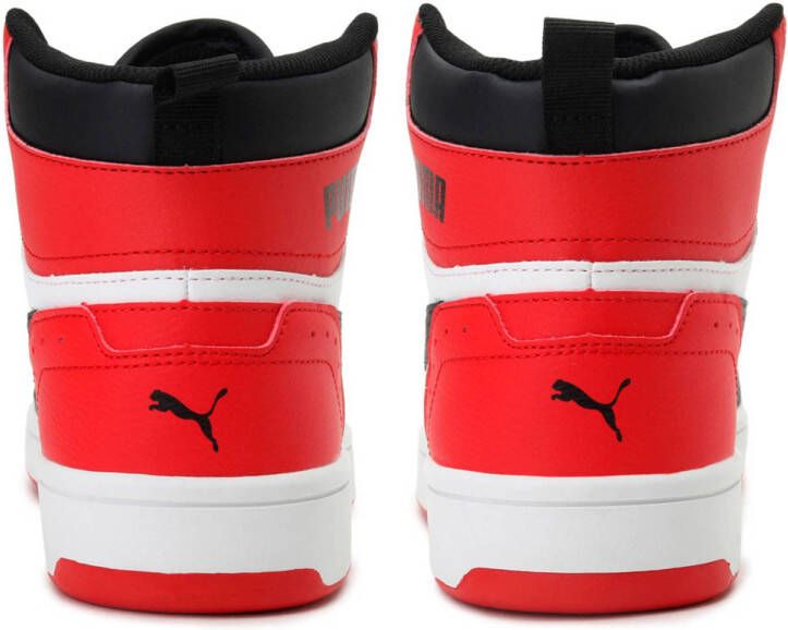 Puma Rebound JOY sneakers wit zwart rood