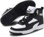 PUMA Rebound JOY AC PS Unisex Sneakers Black- Black- White - Thumbnail 11