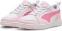 Puma Rebound V6 Lo sneakers wit roze lichtroze Jongens Meisjes Imitatieleer 28 - Thumbnail 5