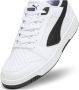 Puma Rebound V6 Low Fashion sneakers Schoenen white black black maat: 36 beschikbare maaten:36 37.5 38.5 39 - Thumbnail 1