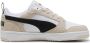 Puma Rebound V6 Low sneakers ecru zwart wit - Thumbnail 5