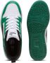 Puma Rebound V6 Lo sneakers wit zwart groen Leer Meerkleurig 26 - Thumbnail 12
