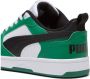 Puma Rebound V6 Lo sneakers wit zwart groen Leer Meerkleurig 26 - Thumbnail 13