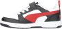 Puma Rebound v6 Low sneakers wit rood zwart Imitatieleer 28 - Thumbnail 7