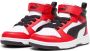 Puma Rebound V6 Mid sneakers wit zwart rood Imitatieleer 28 - Thumbnail 8