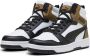 PUMA Rebound V6 sneakers bruin wit Uitneembare zool - Thumbnail 1