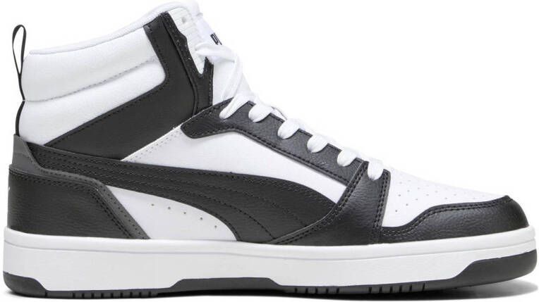 Puma Rebound V6 sneakers wit zwart grijs