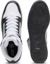 PUMA Rebound v6 Unisex Sneakers White- Black-Shadow Gray- White - Thumbnail 5