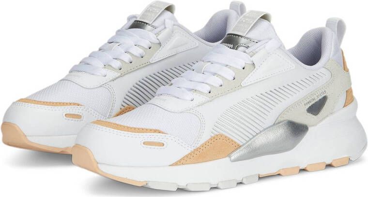 Puma RS 3.0 Metallic sneakers wit grijs bruin