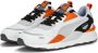 Puma RS 3.0 sneakers wit zwart oranje - Thumbnail 3