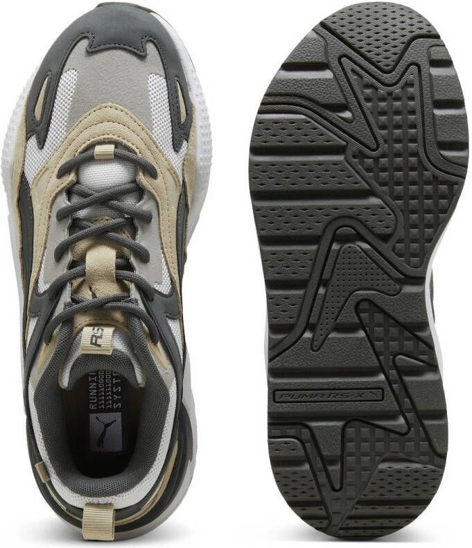 Puma RS-X Efekt sneakers donkergroen beige wit