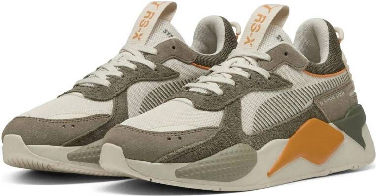 Puma RS-X Heritage sneakers ecru kaki bruin