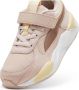 Puma RS-X Metallic sneakers roze geel wit Jongens Meisjes Suede 35 - Thumbnail 5