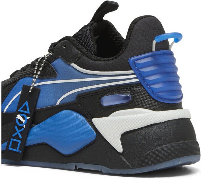 Puma RS-X Playstation sneakers zwart kobaltblauw wit