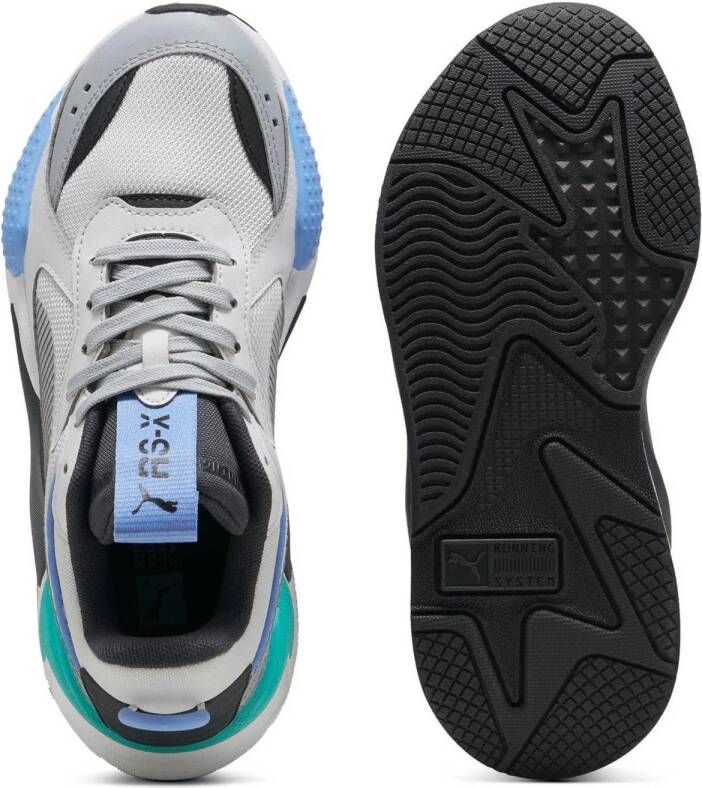 Puma RS-X sneakers grijs blauw petrol