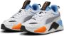 Puma RS-X sneakers wit blauw oranje Mesh 35.5 - Thumbnail 3