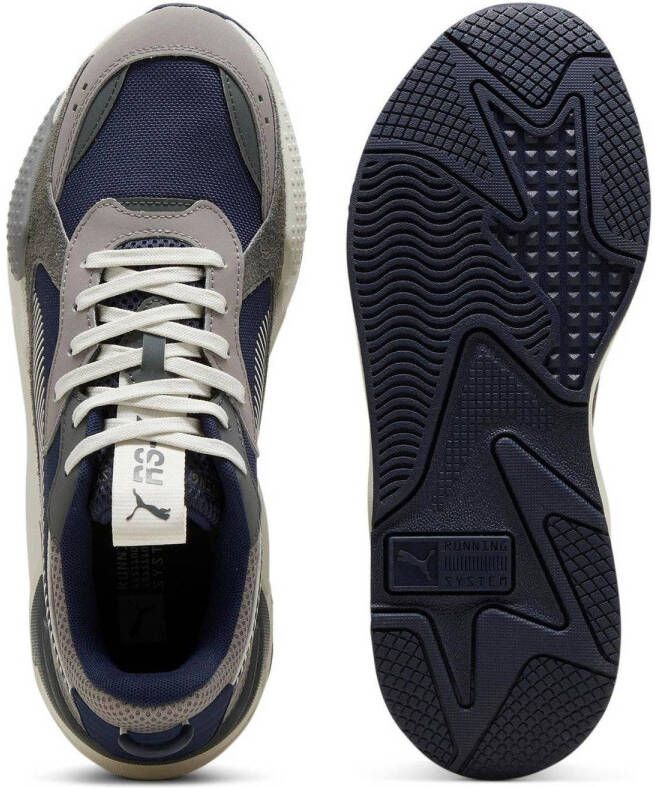 Puma RS-X Suède sneakers donkerblauw grijs
