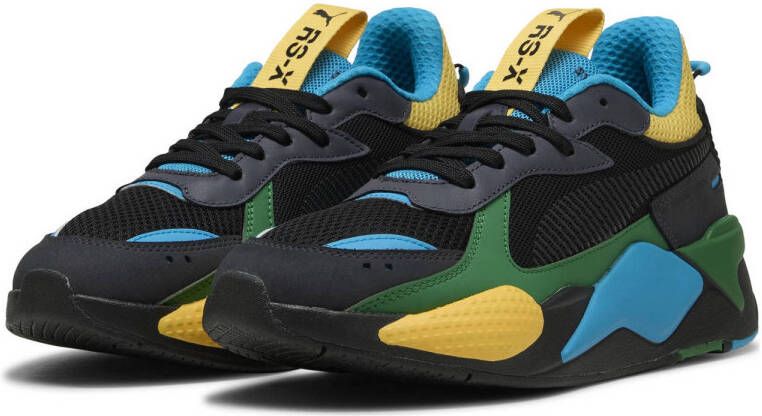 Puma RS-X Toys sneakers zwart groen blauw